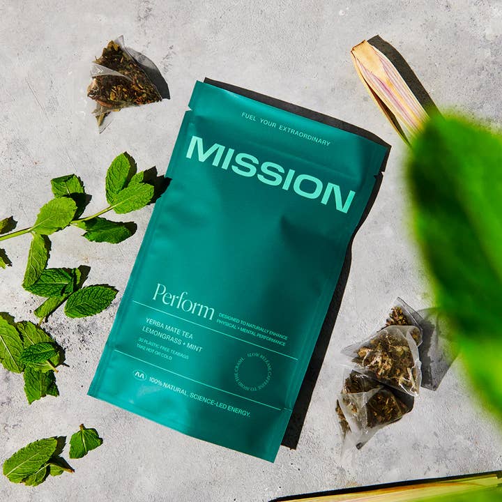 MISSION – wholesale Health/detox tea – Perform Yerba Mate Tea 30 pack1