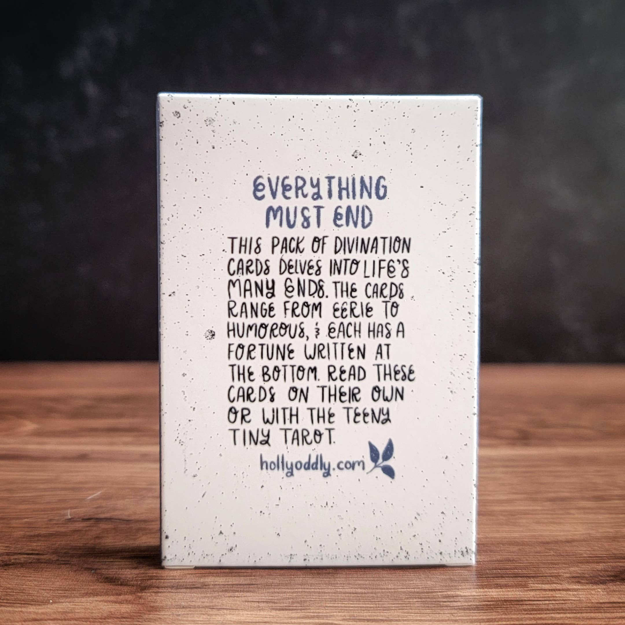 Holly L'Oiseau - Wholesale Tarot Cards - The Mini Divi: Ends1