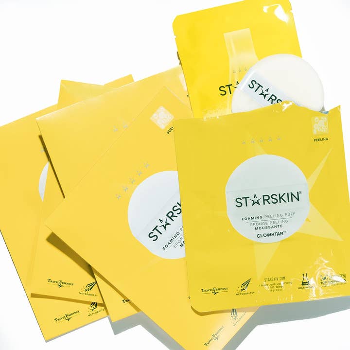 STARSKIN - Wholesale Facial Exfoliant/Scrub - Glowstarâ„¢ Foaming Peeling Puff