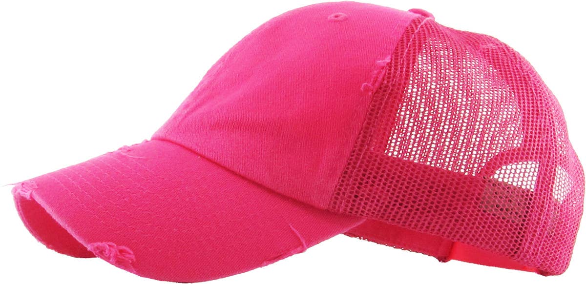 KBETHOS – Großhandel Basecap – Unisex – Vintage-Trucker-Cap mit Mesh-Einsätzen17