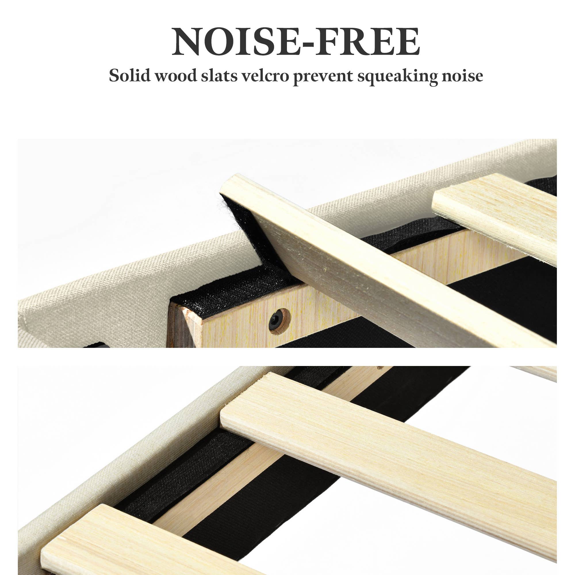 HOMYCASA DESIGN INC - Wholesale Bed - Queen/Twin Bed Frame - Drawers, USB, Beige19