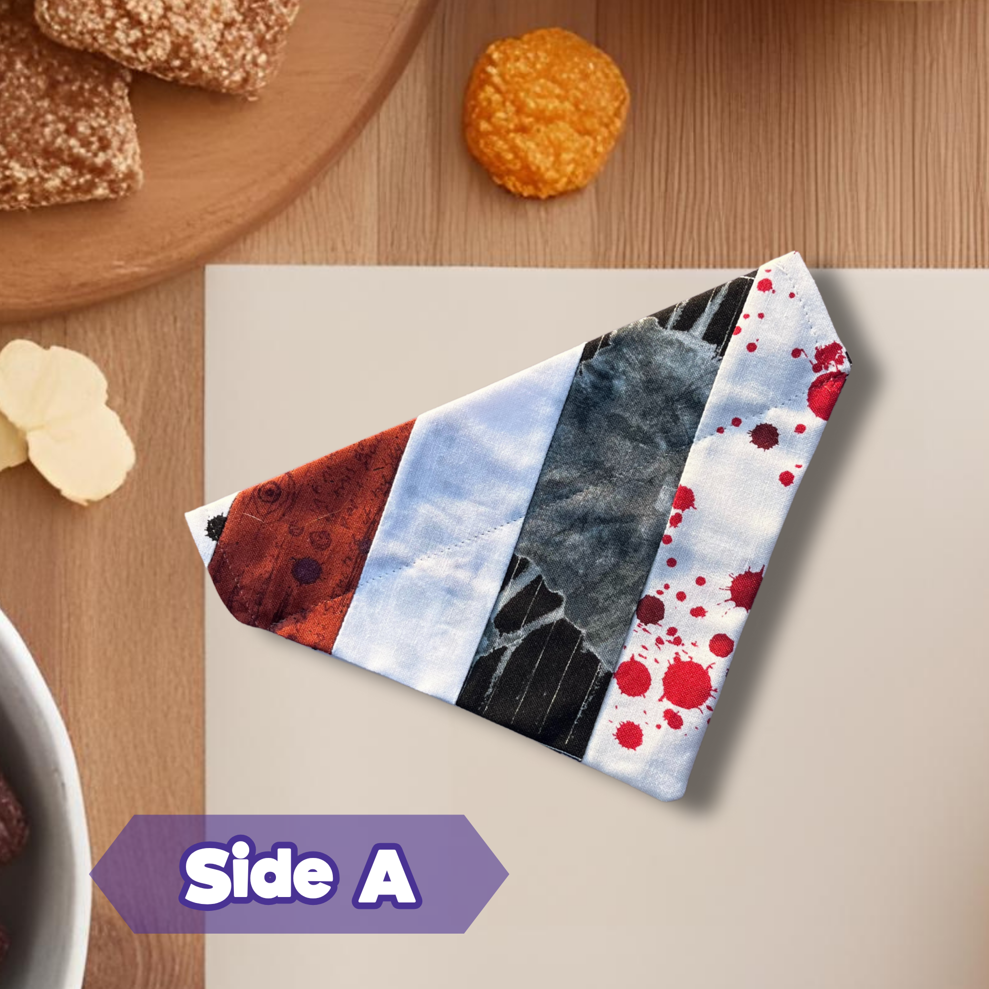 Pup Snack Pack - Wholesale Pet Bandana - Dog - Quilted Over the Collar Dog Bandana9