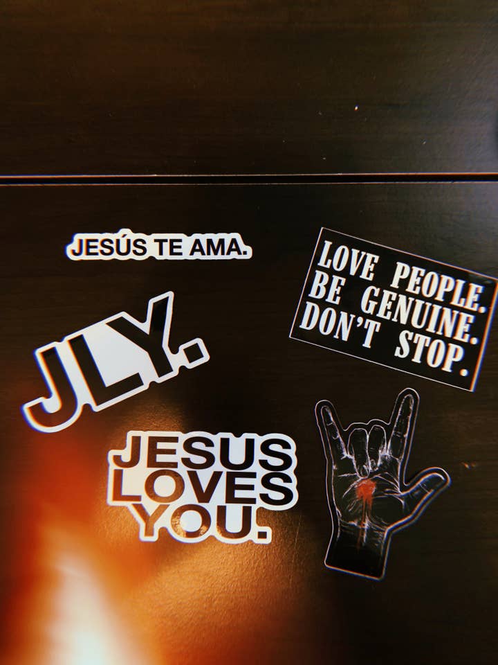 Sticker Pack (5 Stickers) for wholesale by Jesus Loves You Company