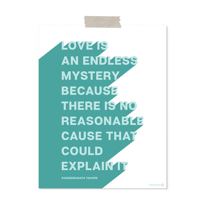 Endless mystery: 11x14 print for wholesale by and the moon will rise