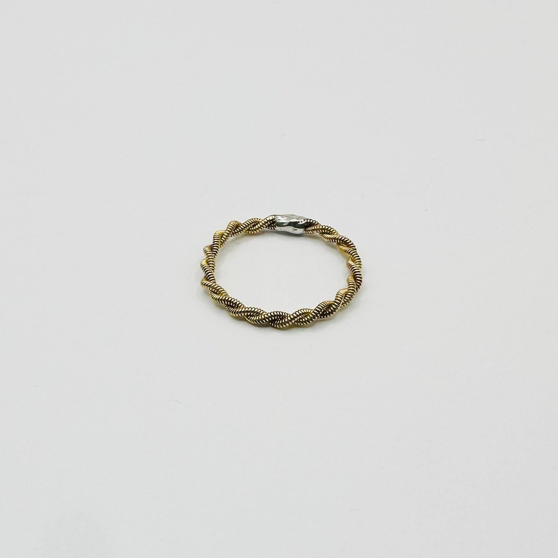 Middle Sister Designs - Wholesale Band/Stacked Ring - Twisted String Ring0