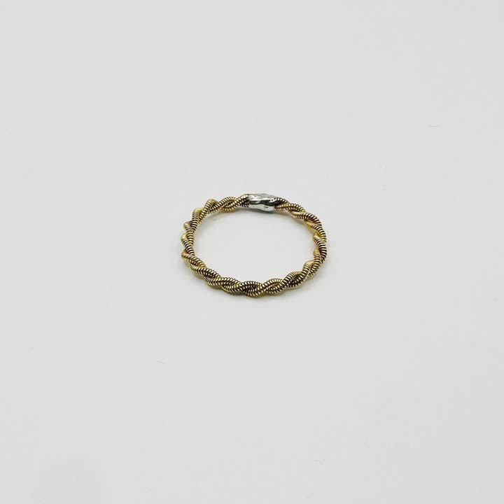 Middle Sister Designs - Wholesale Band/Stacked Ring - Twisted String Ring