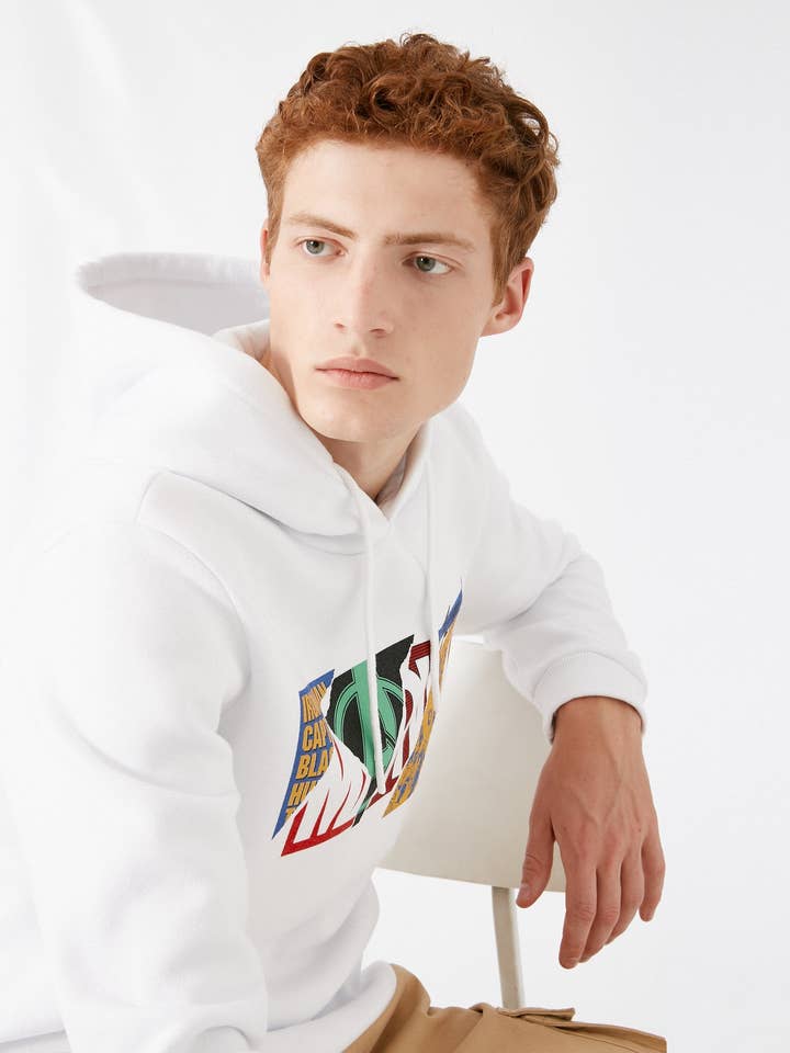 Marvel Avengers Hoodie in White for wholesale by Usolo Outfitters