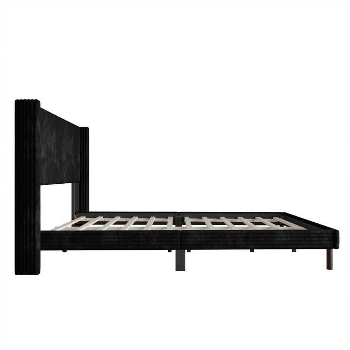 Home Design - Wholesale Bed - Duluth Corduroy Velvet Upholstered Platform Bed21