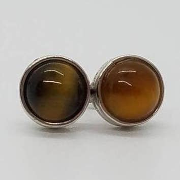 Tigerauge Lilly Ohrringe für den Großhandel von Elle Brands LLC