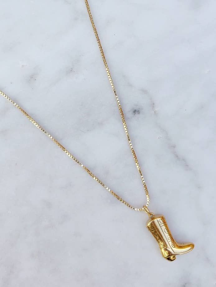 Struttin' Necklace / Gold for wholesale by Rope the Moon Jewelry