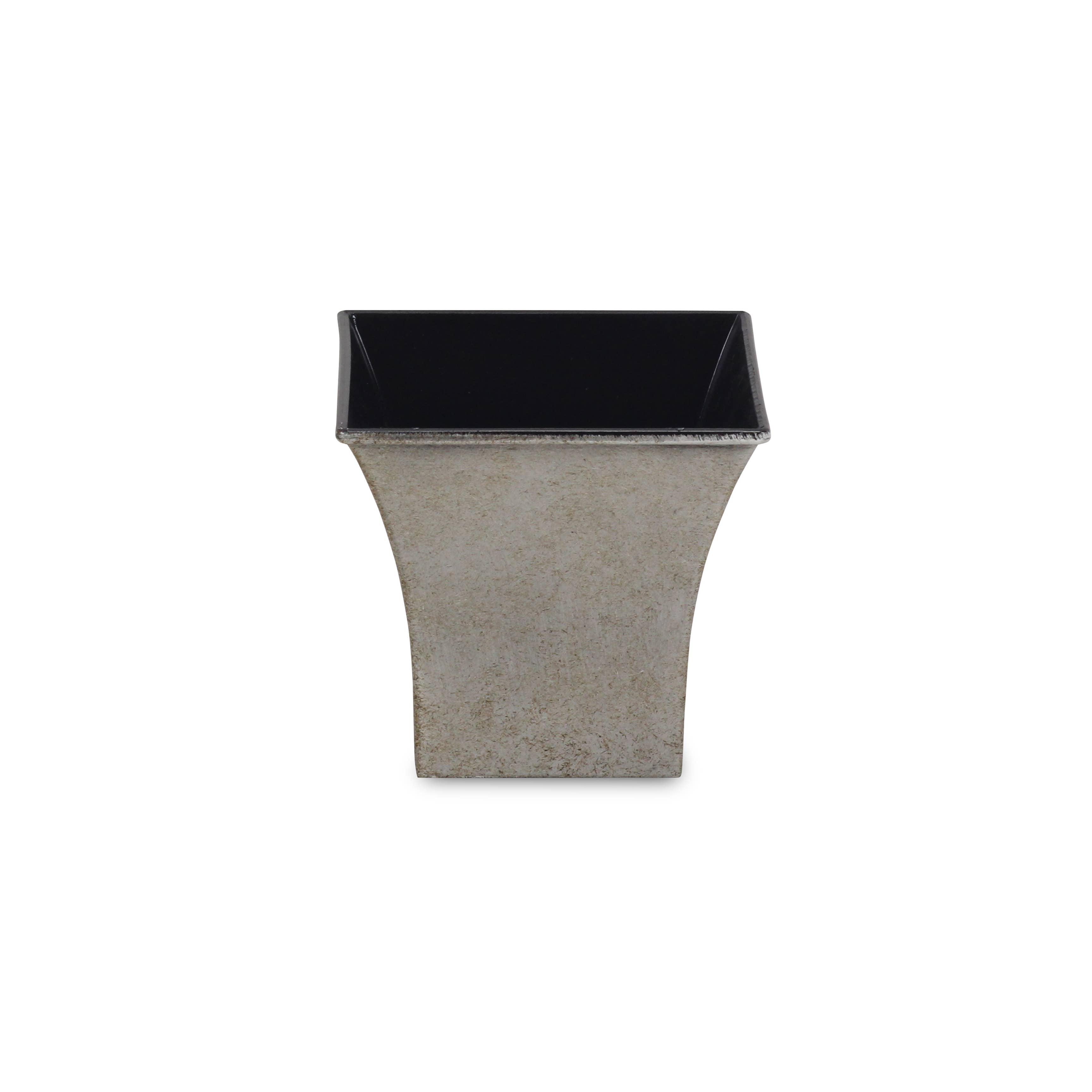 Cheungs Home Decor – wholesale Plant pot – 4.75 Inch Square Tapered Plastic Pot14