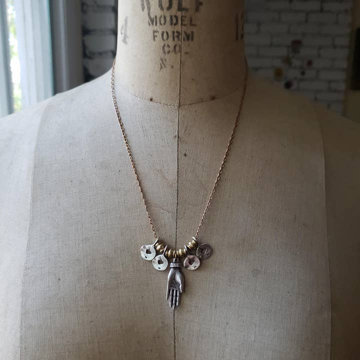 Verdilune - Wholesale Pendant/Charm Necklace - Healing Hand Pendant2