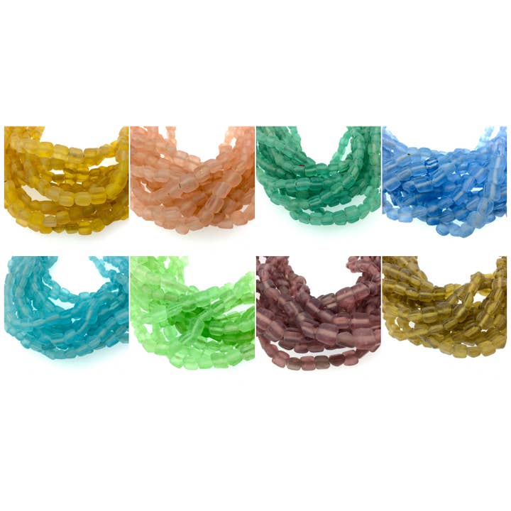 Only Beads - Wholesale Beads - Glass Beads | Indian Glass Pyramid Beads | Jewelry Supplies