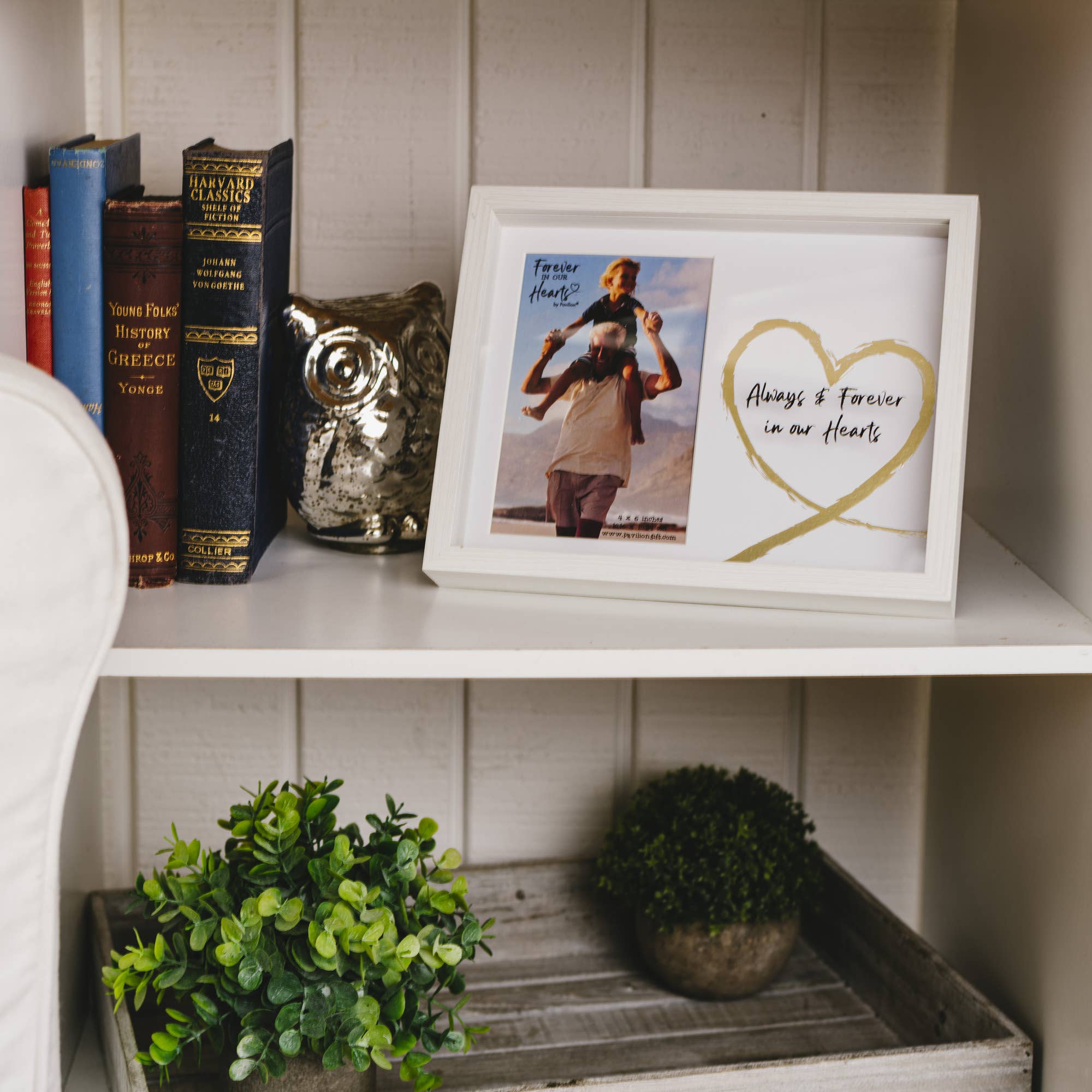 Pavilion - Wholesale Picture Frame - Hearts - 9.5" x 7.5" Shadow Box Frame
(Holds 4" x 6" Photo)2