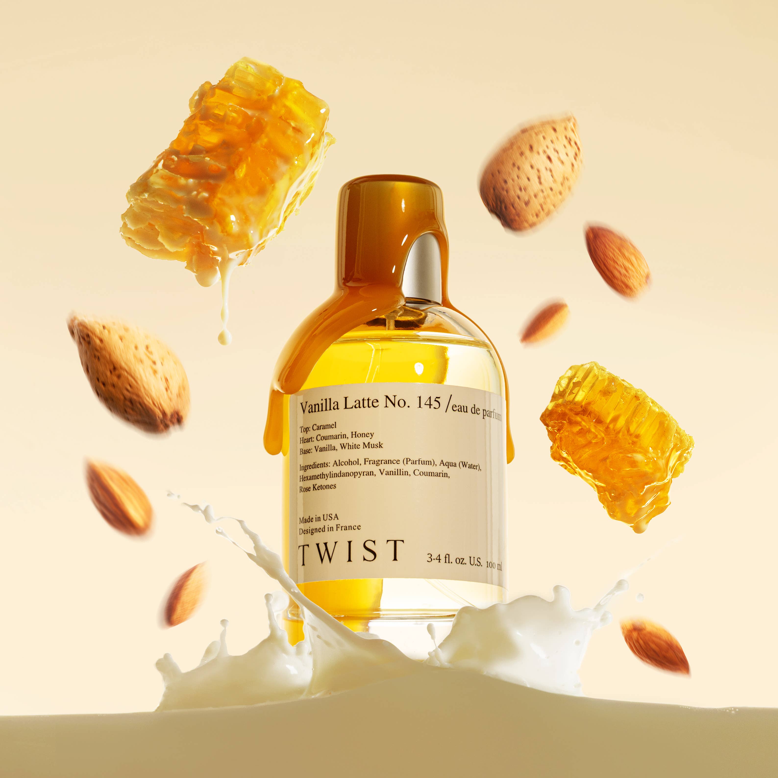 Twist Perfumes - Wholesale Perfume/Eau de Toilette - Vanilla Latte No. 145 Inspired by GDT Bianco Latte Perfume2