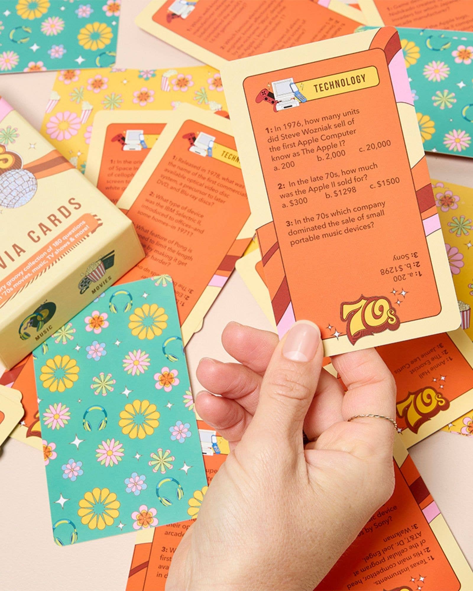 Journey of Something USA - Wholesale Card Game - 70s Trivia Card Game – Fun Adult Party Game2