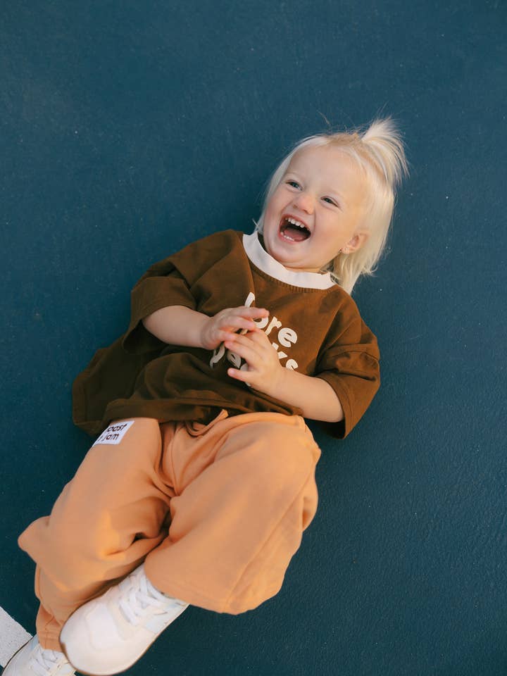 JUST PEACHY TRACKIES for wholesale by Toast & Jam