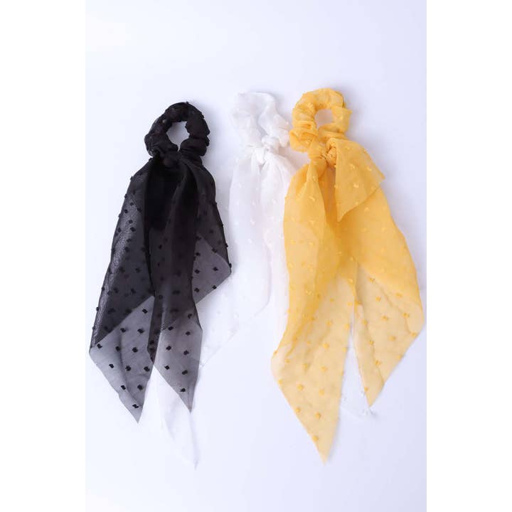 Amerikan Basics - Wholesale Scrunchie - Women's - Spring Long Fancy Scrunchie