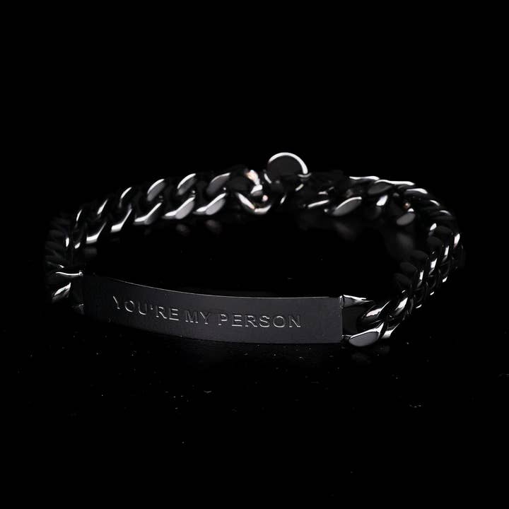 You're My Person - Men's Chain Bracelet for wholesale by The Inspiration Company