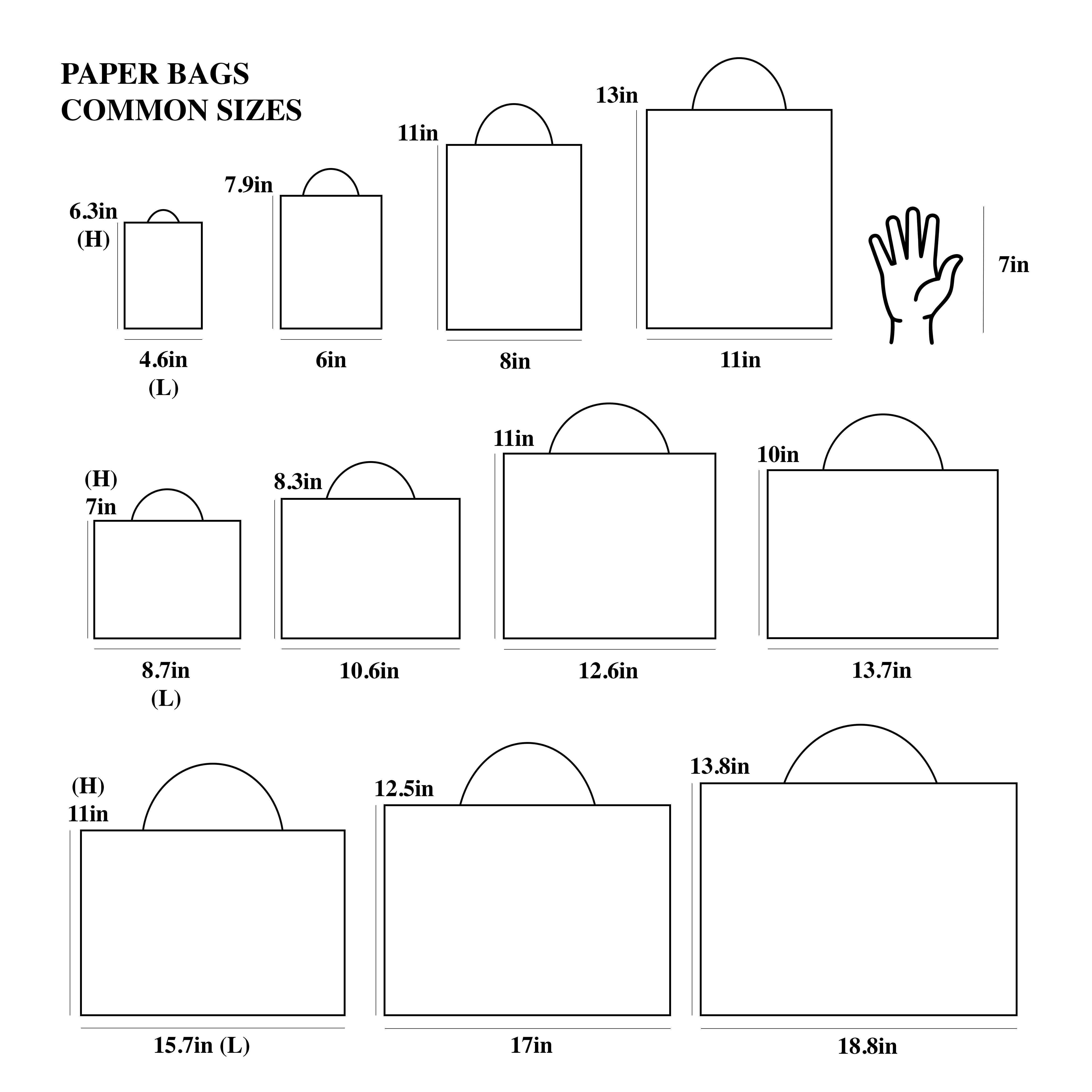 ByHome - Venta al por mayor Bolsas de celofán - Bolsa de regalo blanca con borde negro y papel de seda gratis4