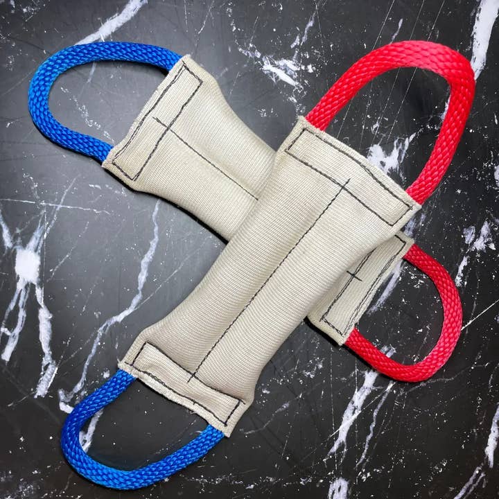 Go Go Dog Toys - Wholesale Pet Rope Toy - Dog - Dual Rope Handle Tug of War Toy