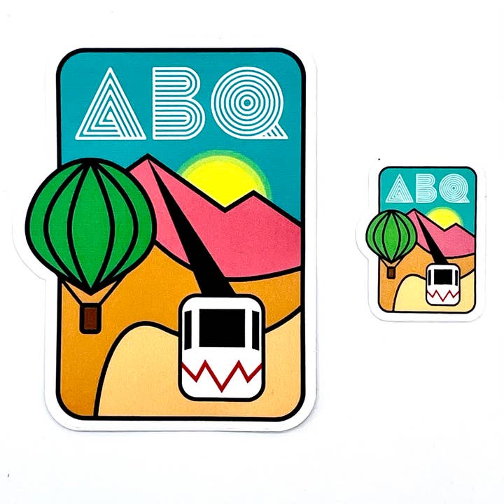 ABQ Retro - Adesivo per la vendita all'ingrosso da parte di Metal the Brand