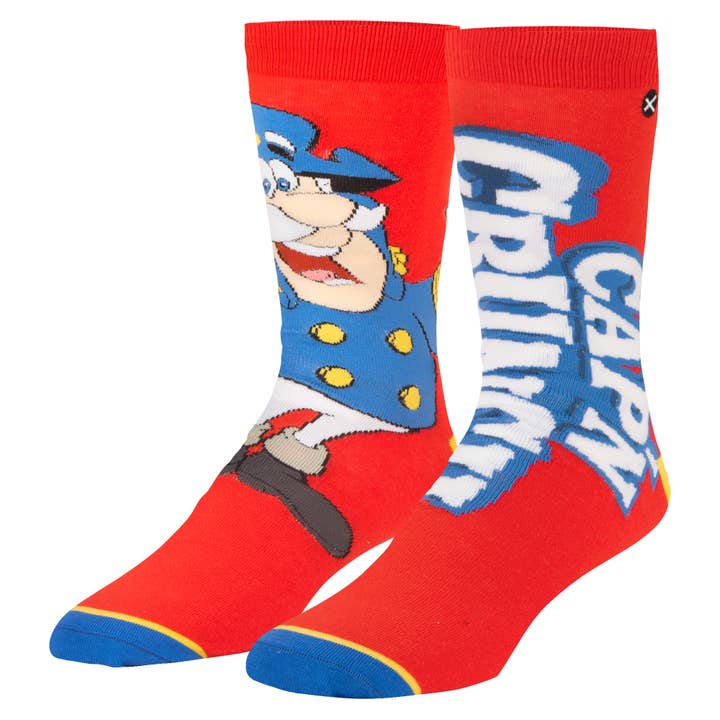 Capn Crunch Split - Mens Crew Straight for wholesale by Odd Sox
