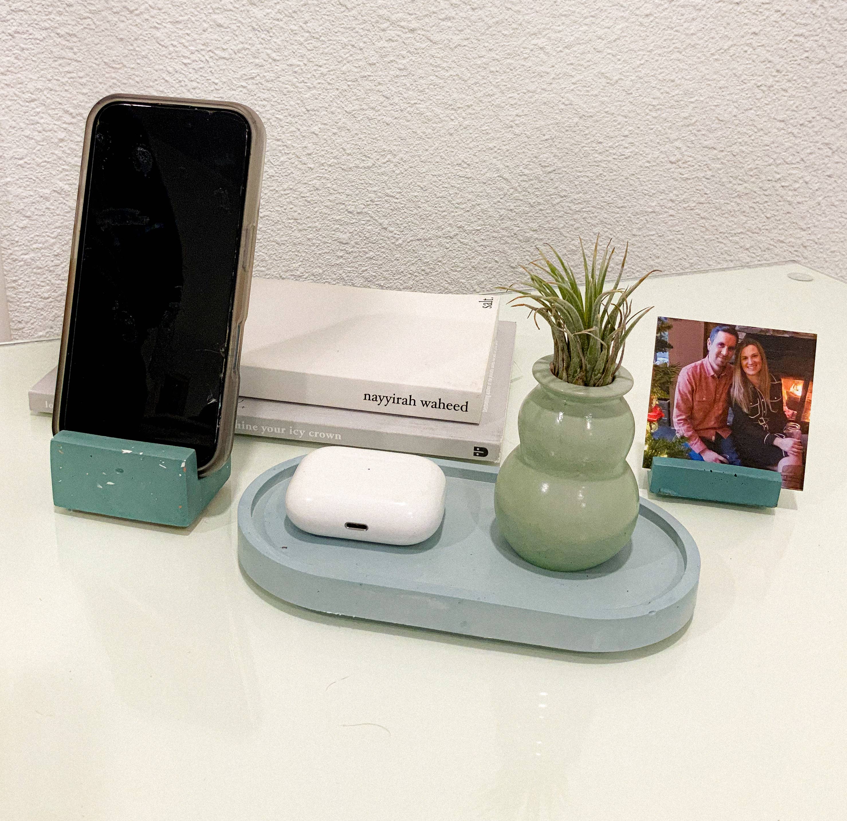 Left Corner Goods - Wholesale Decorative Tray - Gypsum Cement Oval Tray | candle tray | trinket tray modern7