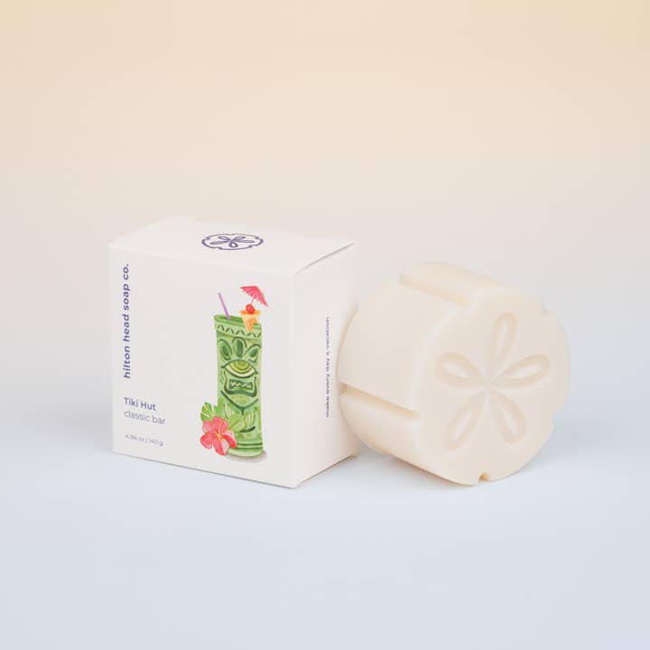 Tiki Hut™ Classic Bar Soap for wholesale by Hilton Head Soap Co.