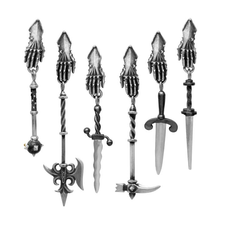 Boucles d'oreilles Misericord pour la vente par Morgaine Faye