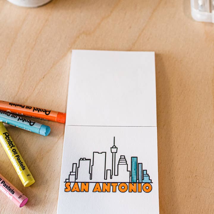 A Brighter Year - Wholesale Coloring Book - Adult - Tiny Texas Themed Illustrations Mini Coloring Book for Adult6