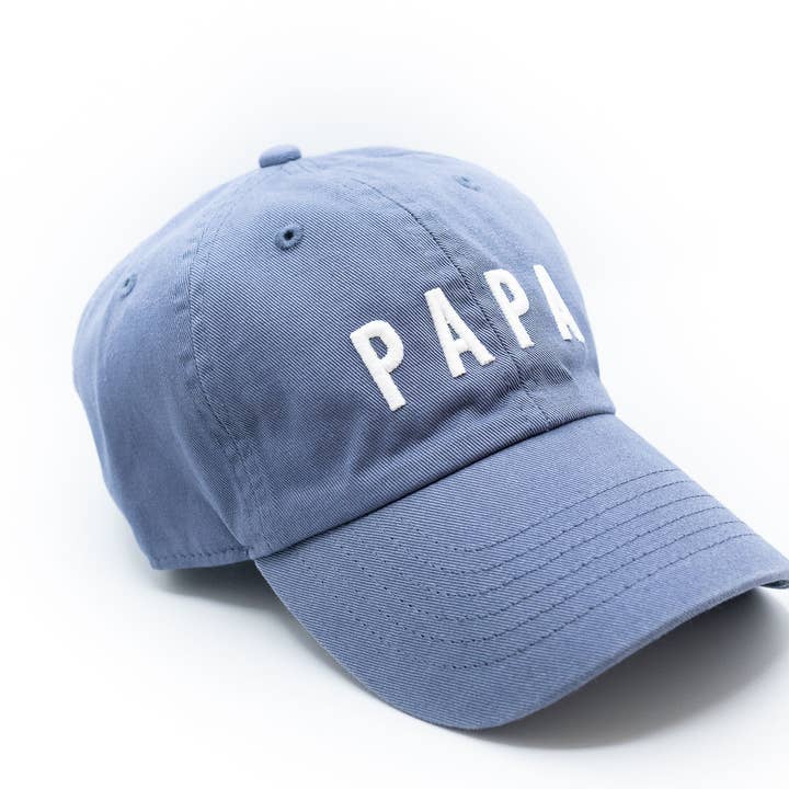 Rey to Z - Wholesale Baseball Cap - Men's - Father's Day Gifts Dusty Blue Papa Hat