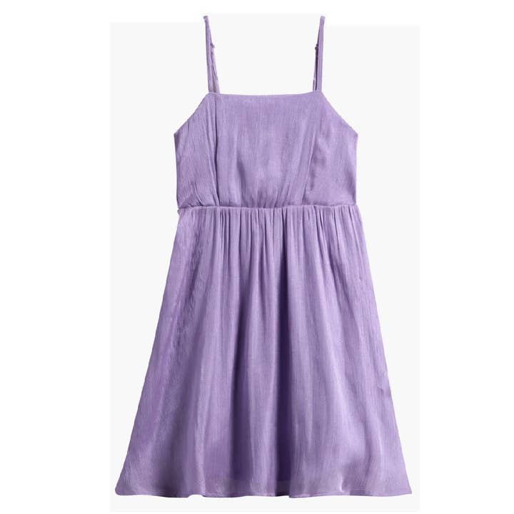 Vestido de Festa Babydoll com Brilho e Textura para Adolescentes por atacado de Ava & Yelly