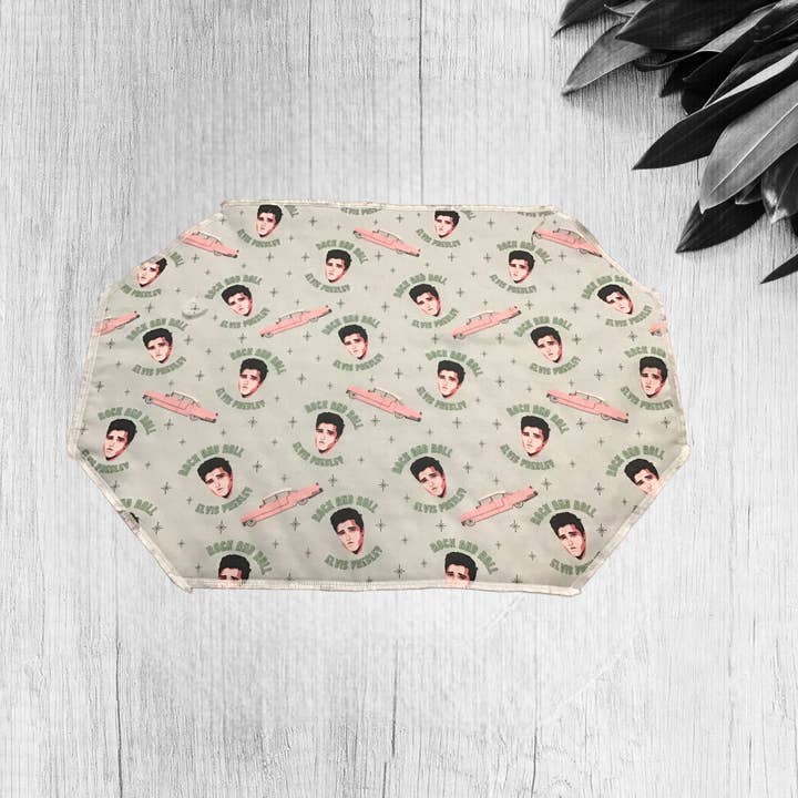 Elvis Pink Cadillac Placemat Sets for wholesale by Placemats and More