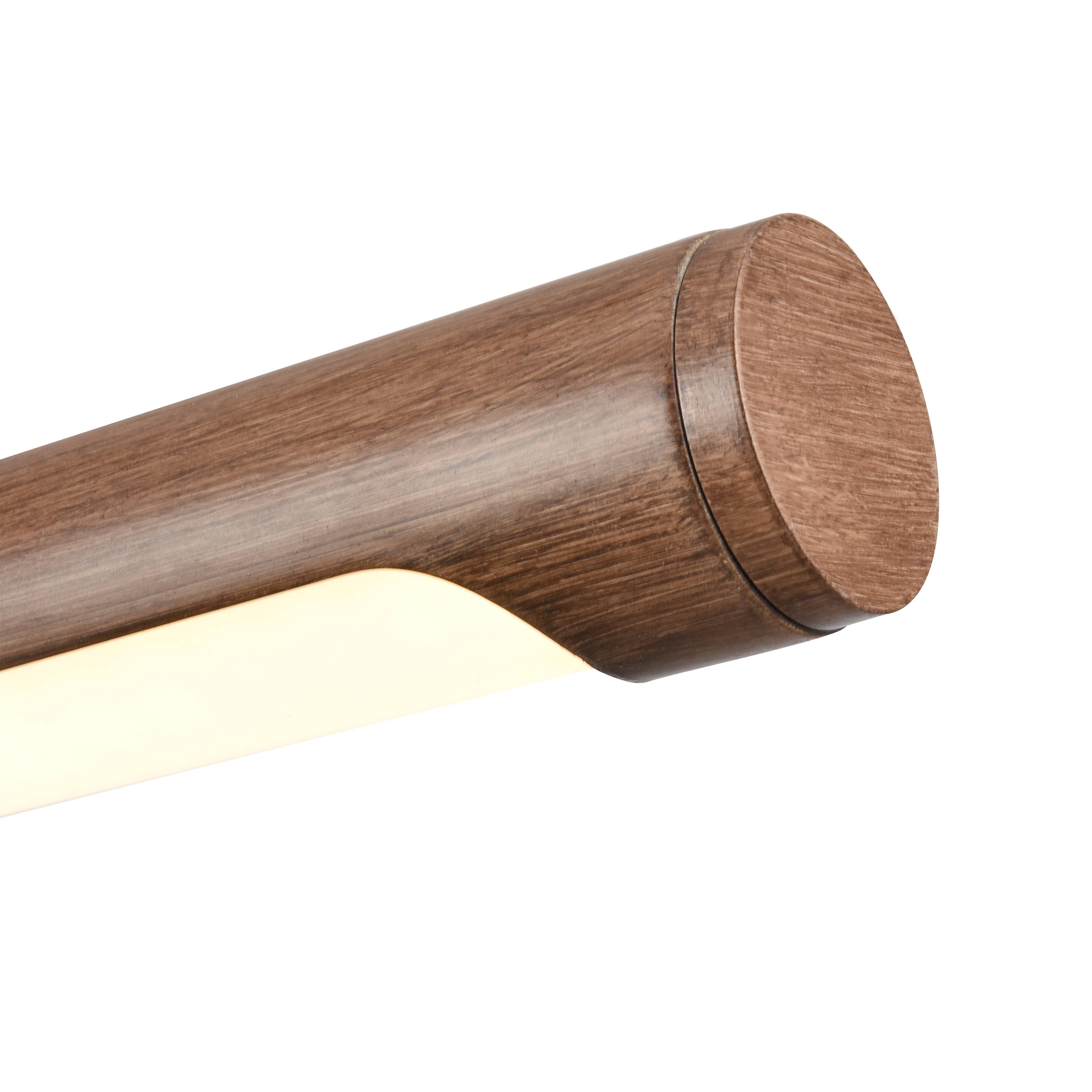 Matte Black Wyatt 40.5'' Wide Integrated LED Linear Chandelier for wholesale on Faire4