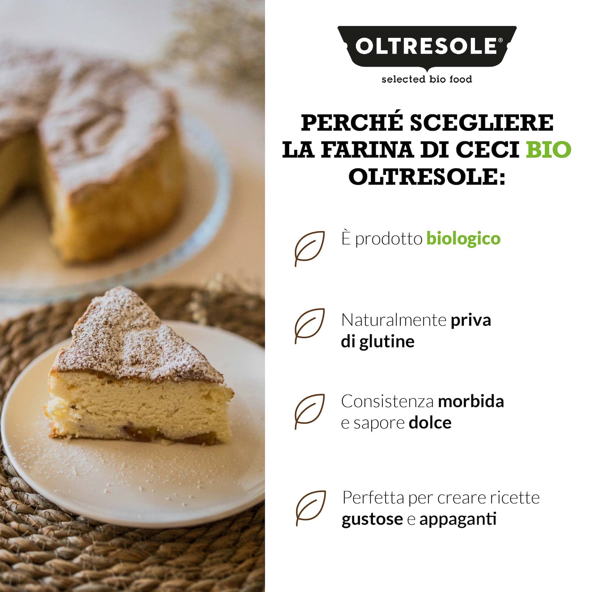 Oltresole - Wholesale Cornmeal - ORGANIC WHITE CORN FLOUR 1 Kg4