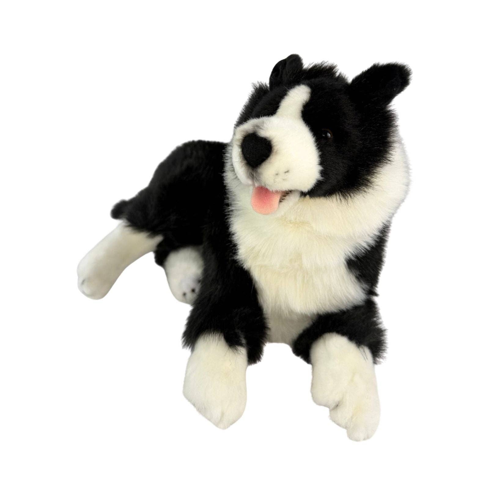Bocchetta Plush Toys - Venta al por mayor Peluche - Perros - Starsky - Border Collie - 40 cm tumbado3