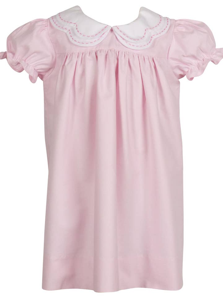 Laura Kleid - Rosa für den Großhandel von The Yellow Lamb