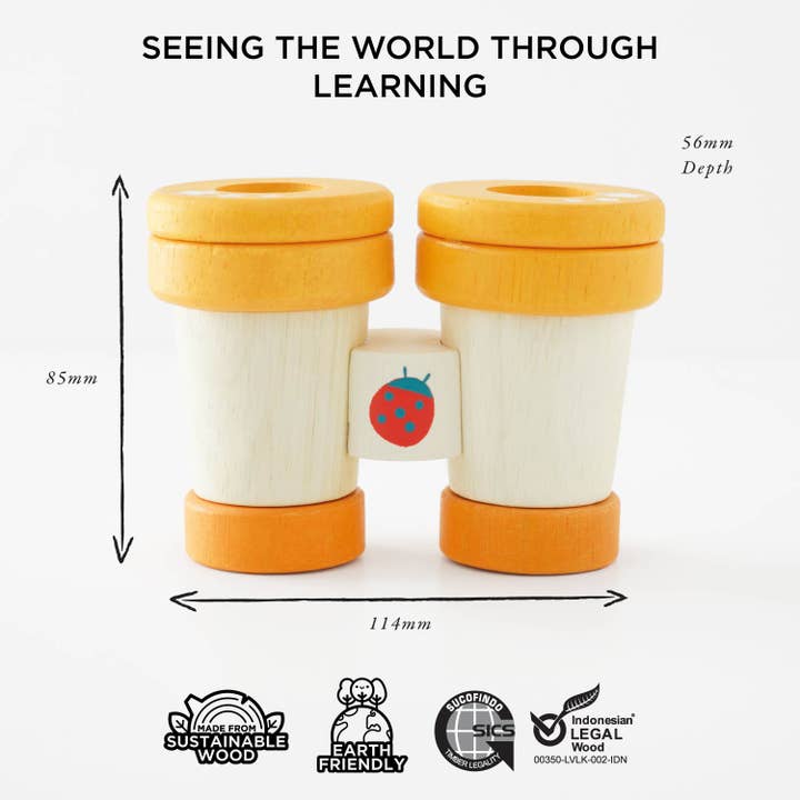 Le Toy Van, Inc. - Wholesale Wood Toy - Kids - Explorer Kaleidoscope Binoculars6