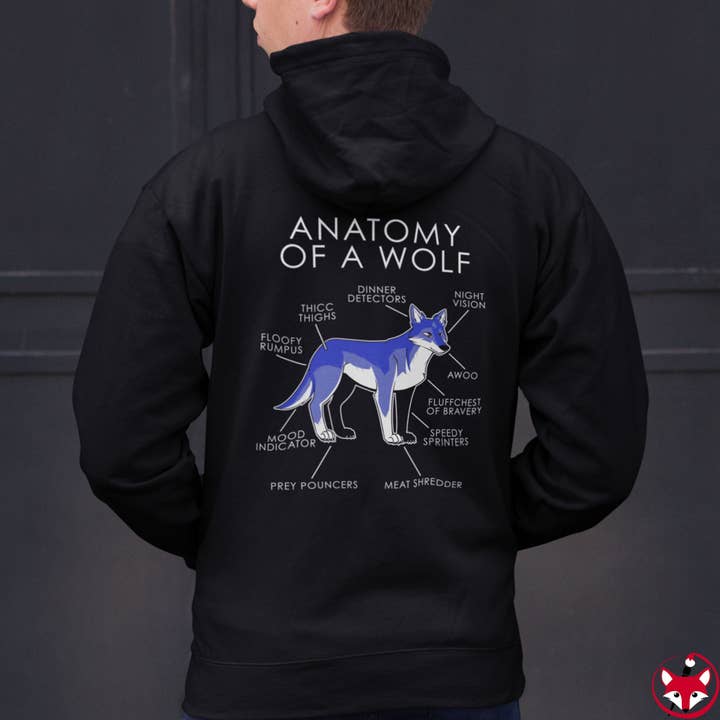 Wolf Blue - Hoodie for wholesale by Artworktee
