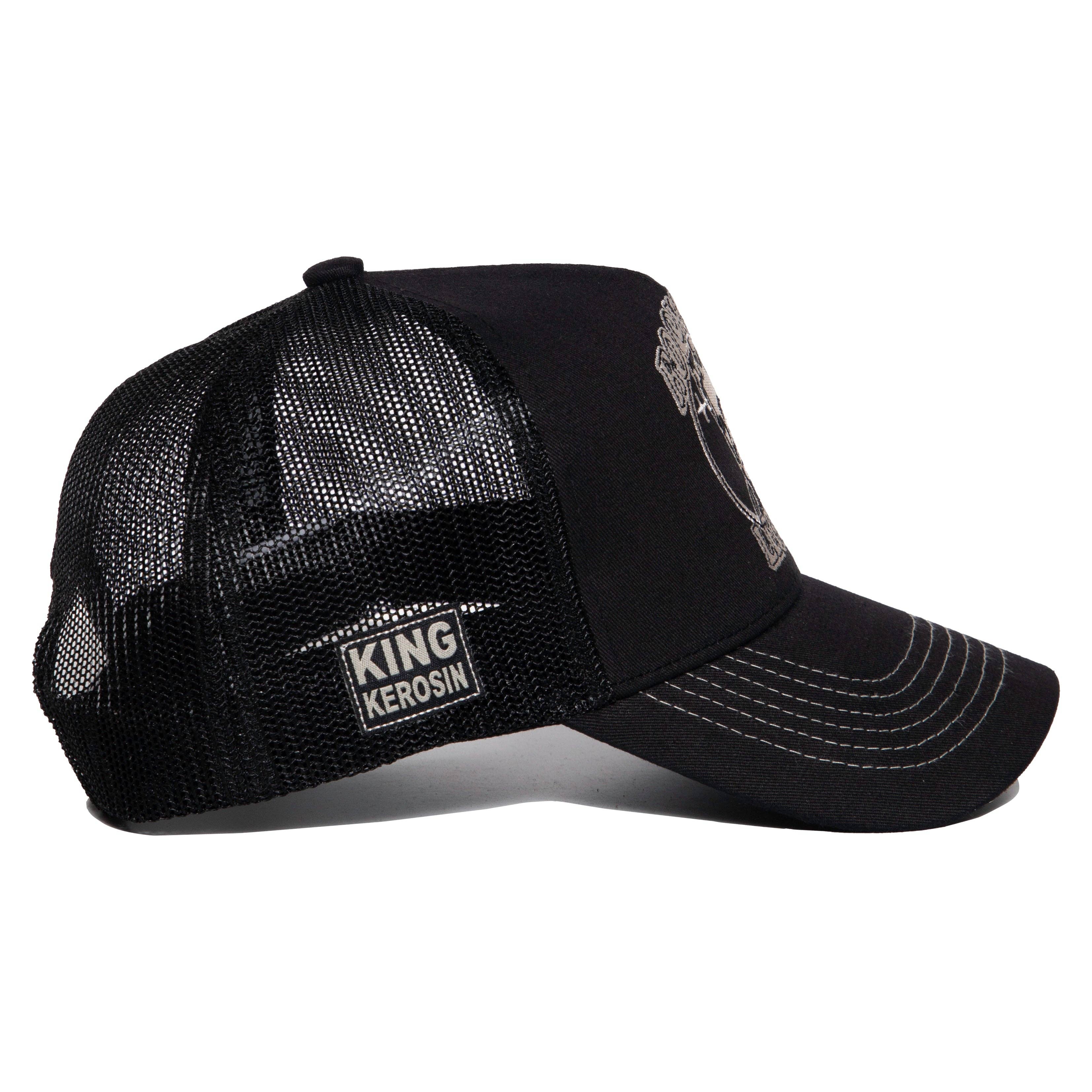 noir Casquette Trucker « Rock 'n' Roll Legend » en vente sur Faire2