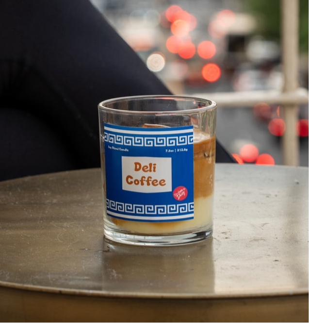 Love, Daisy - Wholesale Jar/Filled Candle - Deli Coffee1