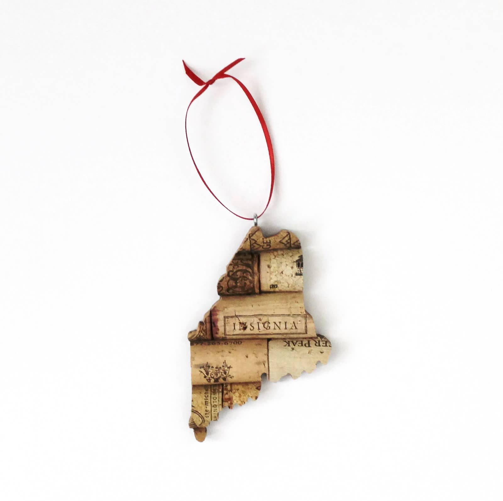 Desert Coastal Studios - Wholesale Ornament - Pick Your State Wine Cork Ornament - Gift for Wine Lover6
