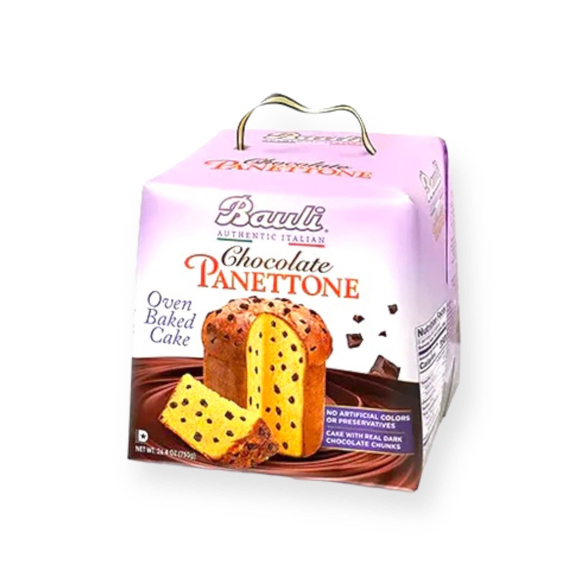 Made in eatalia - Wholesale Cookie - Bauli Panettone With Chocolate Chips 750g0
