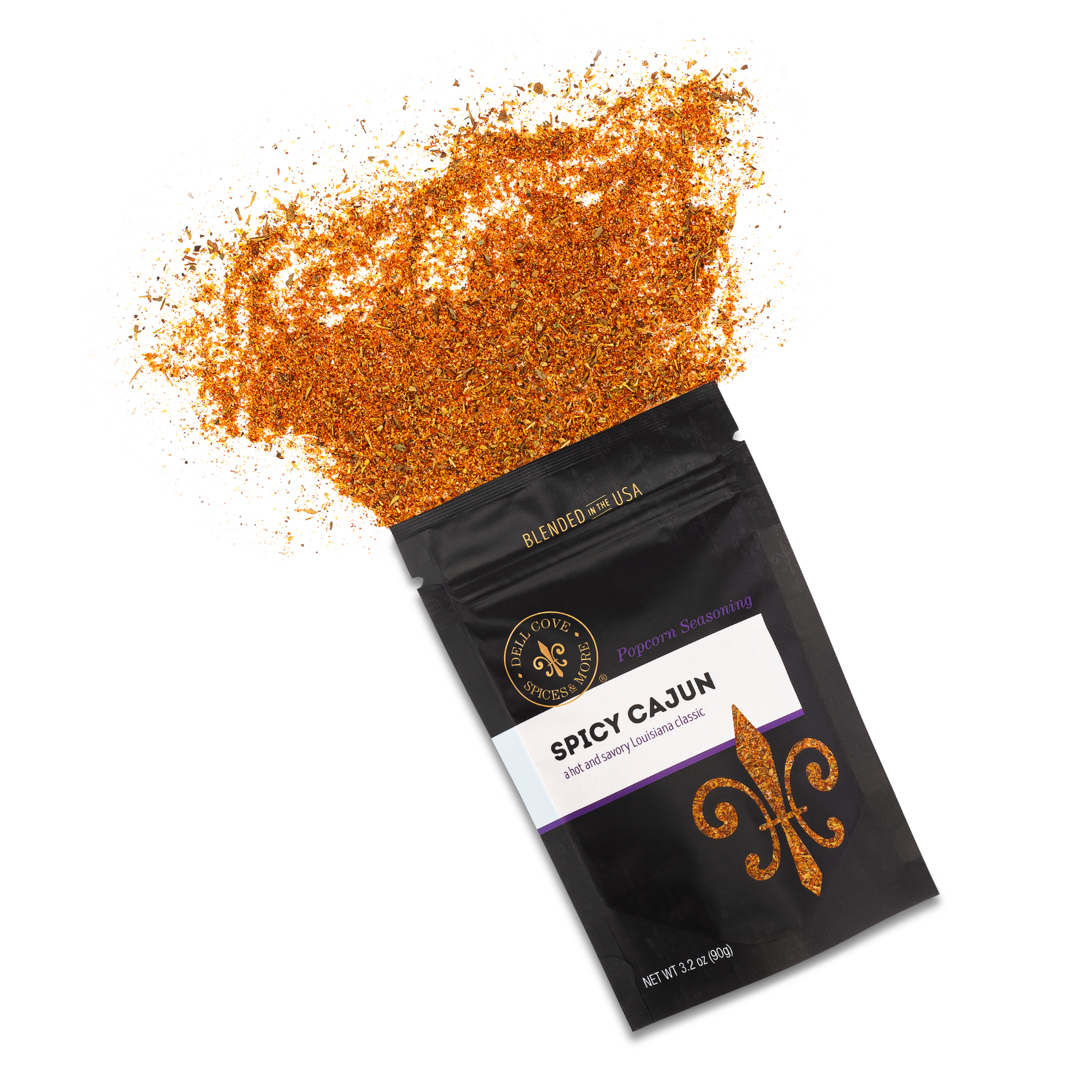 Dell Cove Spices & More Co. - Wholesale Dried Spice Mix - Spicy Cajun Popcorn Seasoning - New Orleans Louisiana spices8