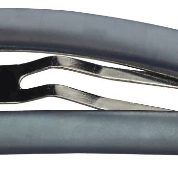 Tuomo Karabiner mit Kunststoffummantelung, mattiert, 2er-Pack für den Großhandel von di Prima