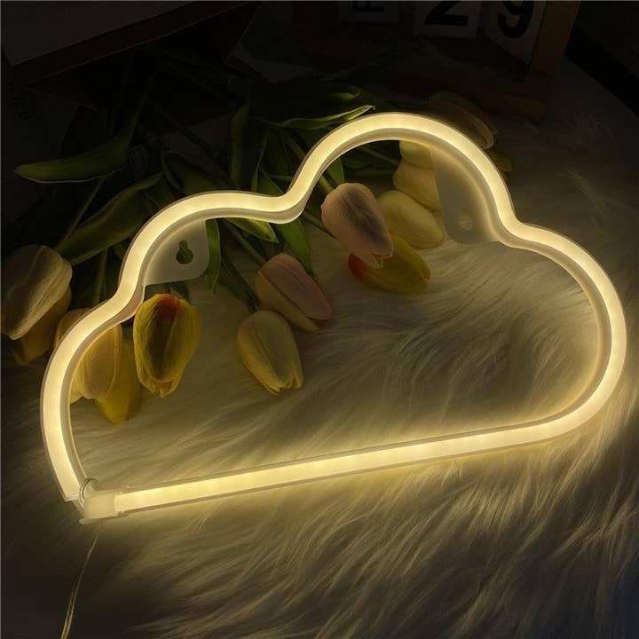 Mirazshoes WholeSale - Wholesale Night Light - Fashion Cloud Shape LED Neon Decorative Night Light3