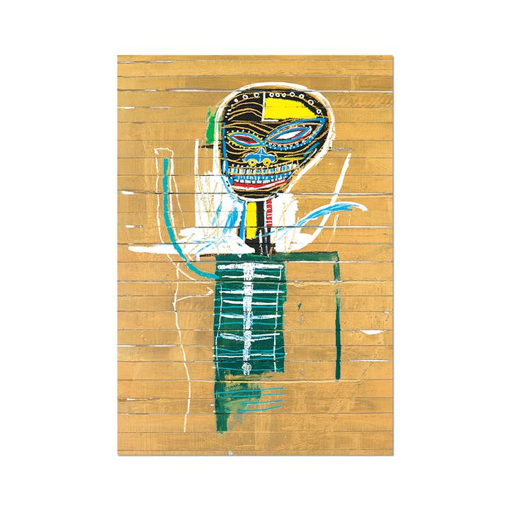 Apply Stickers - Wholesale Sticker - Gold Griot by Basquiat - Die-Cut Sticker