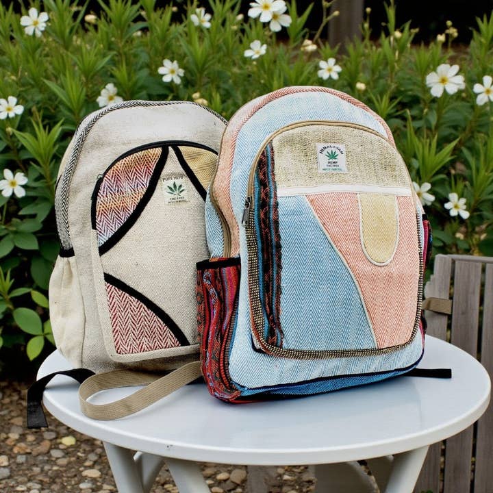 Earths Elements Wholesale - Vente Sac à dos – unisexe - Sac à dos en chanvre