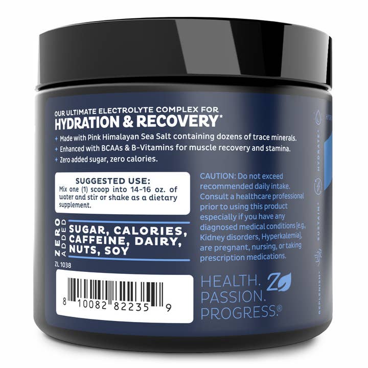 Zeal Naturals - Wholesale Powdered Health Drink - Enhanced Electrolytes Powder (White Gummy Bear)3